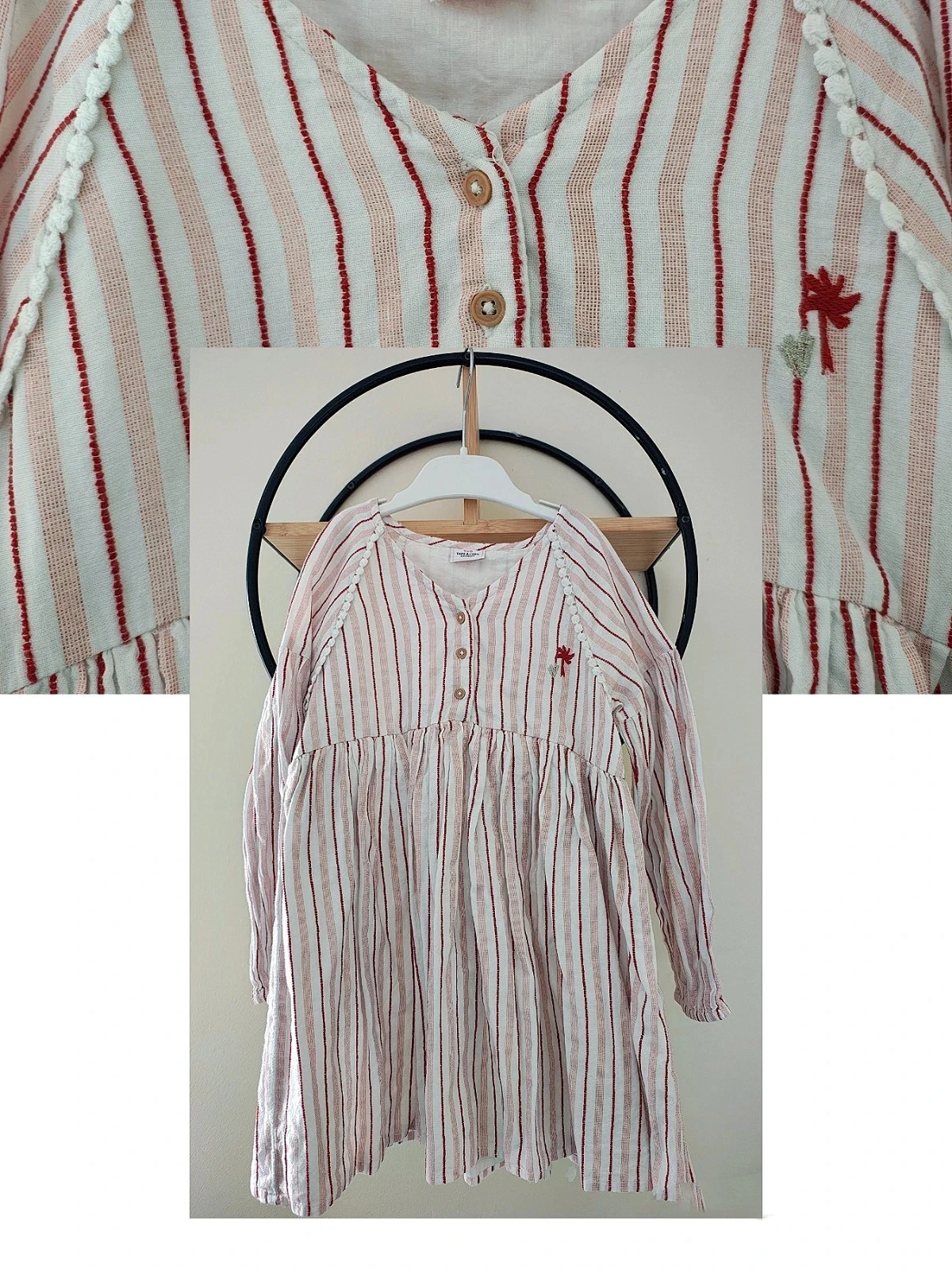 5 ans robe tape a l'oeil